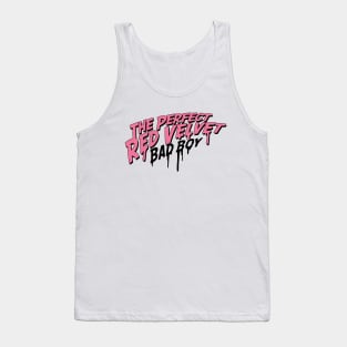 The Perfect Red Velvet "Bad Boy" Tank Top